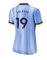 Tottenham Hotspur Dominic Solanke #19 Bortedrakt Dame 2024-25 Korte ermer